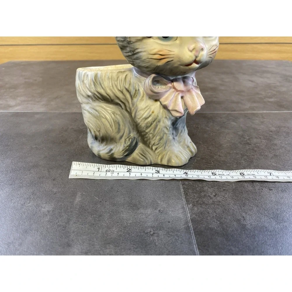 VTG Lefton Kitty Cat Plantar with Pink Bow-2953N